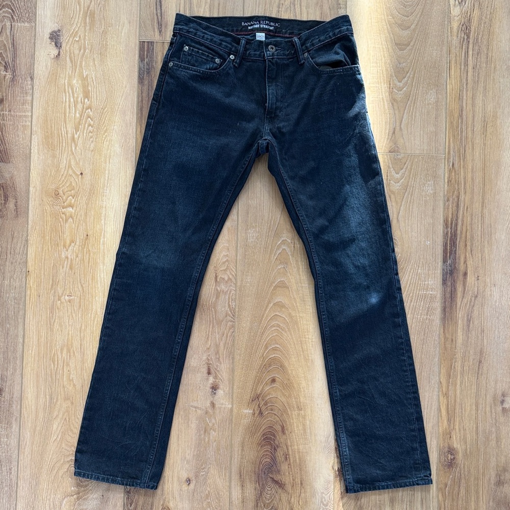 Banana Republic Men's Dark Denim Jeans